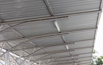 installing Synod Inn metal roofing